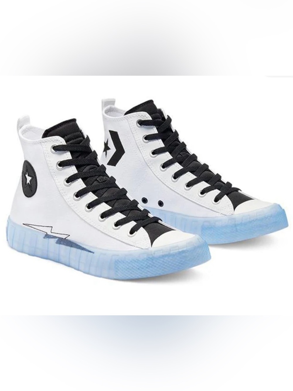 Converse UNT1TL3D High 'Not a Chuck - White' mens size 6 women’s 8.